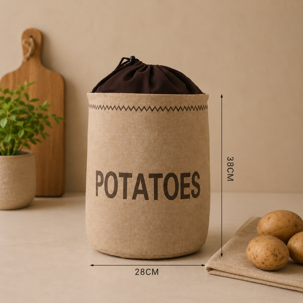 EkoHem FreshBag™ – Naturlige Oppbevaringsposer – 3-pakning